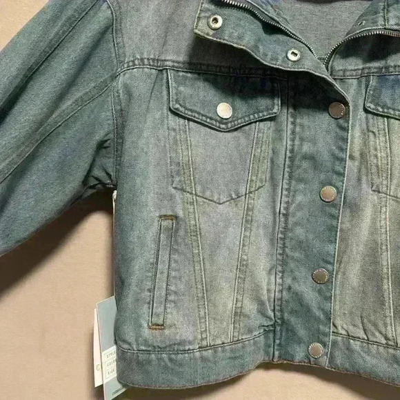 CI SONO denim jacket Medium NWT - Picture 3 of 9